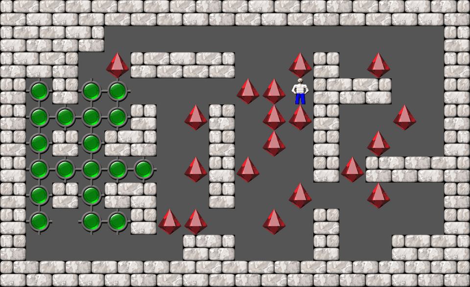 Sokoban Bugs1005 collections level 368